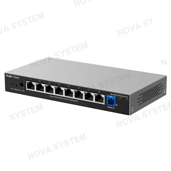 RUIJIE RUIJIE REYEE RG-NBF2100S-8GT1SC Switch8 Puertos Gigabit + 1SC PON L2 Cloud