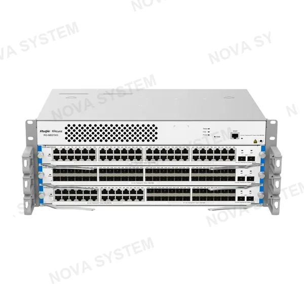RUIJIE RUIJIE REYEE RG-NBS7003 Switch Modular 3 Slots 144 Puertos Gb 144SFP 48SFP+ L3 Cloud