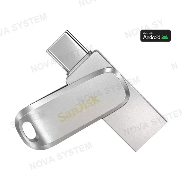 SANDISK SANDISK SDDDC4-512G-G46 Ultra Dual Memoria 512GB USB 2 en 1 Metálica Plateada