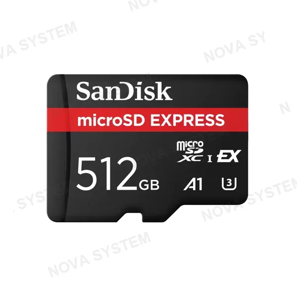 SANDISK SANDISK SDSQXFN-512G-GN4NN Express Memoria 512GB microSDXC PCIe NVMe UHS-I U3