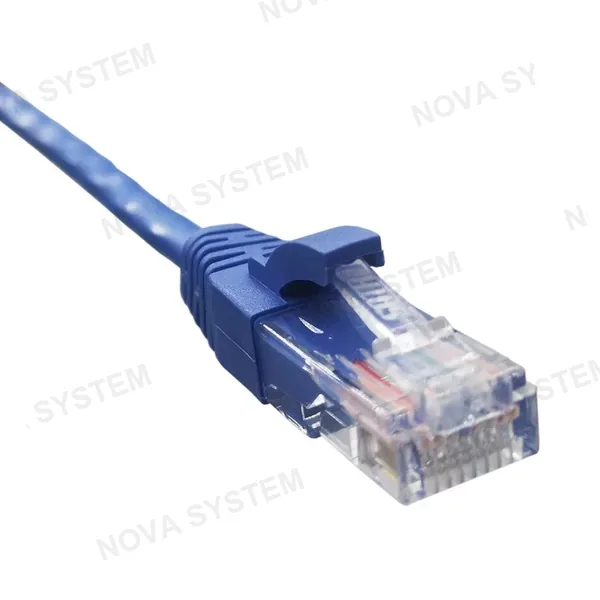 SATRA SATRA 0102060104 Cable Patch Cord UTP Cat6 SLIM 28AWG Azul 1m