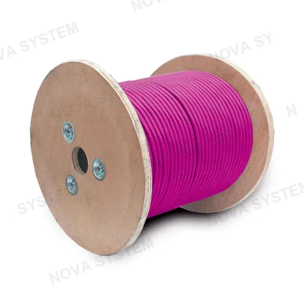 SATRA SATRA 0213062124 Cable de Red F/UTP Cat6A Cobre Sólido 23AWG LSZH-3 LSFRZH Violeta 305m