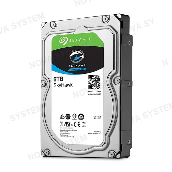 SEAGATE SEAGATE ST6000VX001 SKYHAWK Disco Duro 6TB 3.5" para Videovigilancia