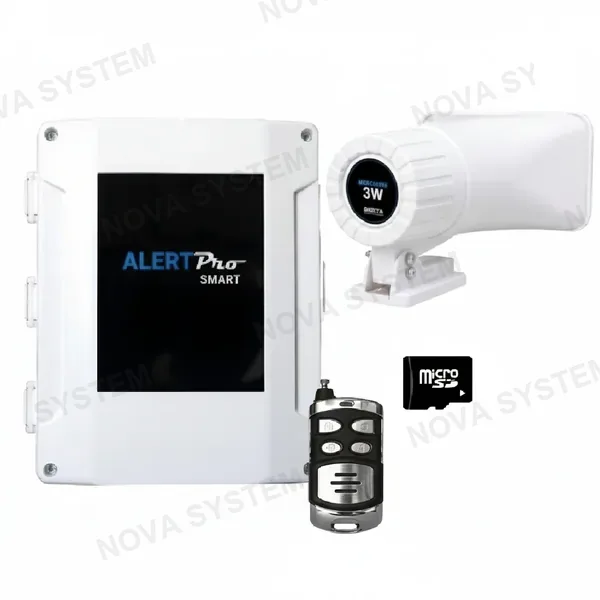 SHOCTIX SHOCTIX KIT-ALERT-PRO SMART Kit Alarma Smart Dual Triple Audio Personalizado WIFI