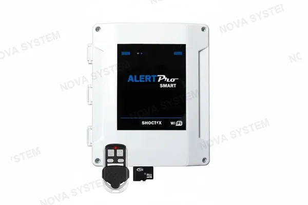 SHOCTIX SHOCTIX ST-ALERT-PRO SMART Panel de Alarma Dual WiFi con Audios de Voz Personalizado