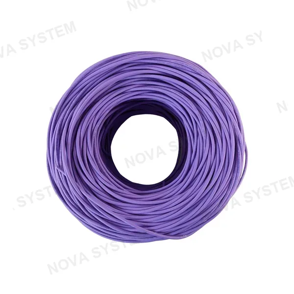 SIEMON SIEMON 9C6L4-E2-RXA Cable UTP Sólido 4P Cat.6 24AWG LSZH, IEC 60332-1-IEC 60332-3 Violeta (Cajax305mt)