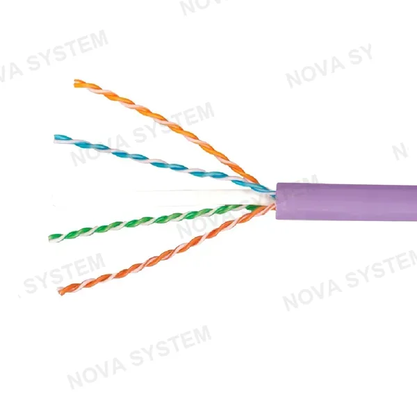 SIEMON SIEMON 9C6L4-E3-RXA Cable UTP CAT 6 LSZH-3 23awg chaqueta violeta x 305mts