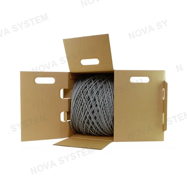 SIEMON SIEMON 9C6M4-E2-RXA Cable UTP Sólido 4P Cat.6 24AWG CM Gris (Caja 305mt)
