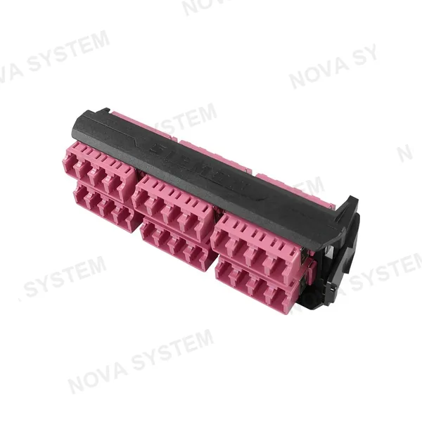 SIEMON SIEMON LVA24-LCE-BC-A Panel FO LightVerse, con 24 Acopladores LC OM4.