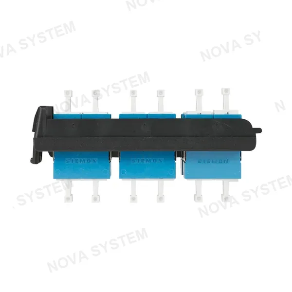 SIEMON SIEMON LVA24-LCU-BC-A Panel FO LightVerse,24 Acopladores, LC Monomodo