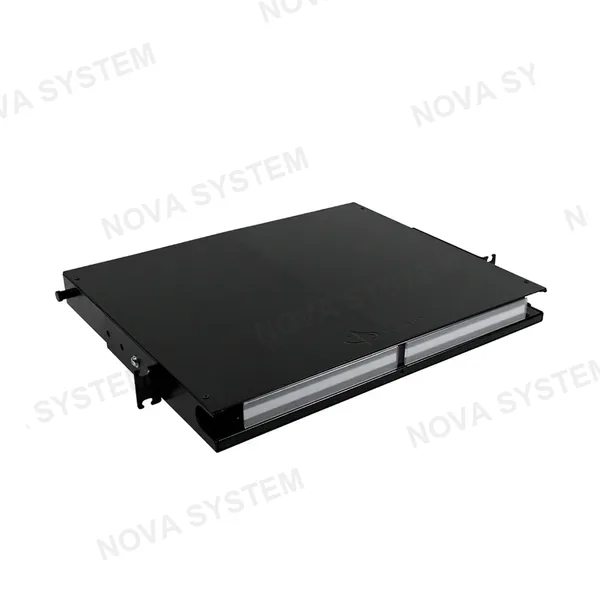 SIEMON SIEMON LVE-1U-MD-T01A Gabinete, Fibra LightVerse, Plus 4 A, 1-RU Deslizable