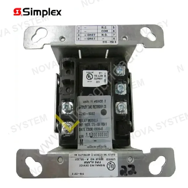 SIMPLEX SIMPLEX 4090-9002 Módulo relay