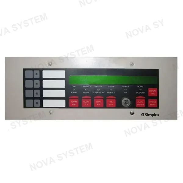SIMPLEX SIMPLEX 4606-9102 Teclado anunciador remoto para serie 4010