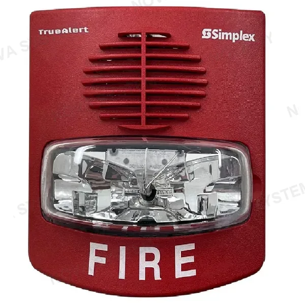 SIMPLEX SIMPLEX 4906-9127 Sirena con luz estrobo para pared 24v