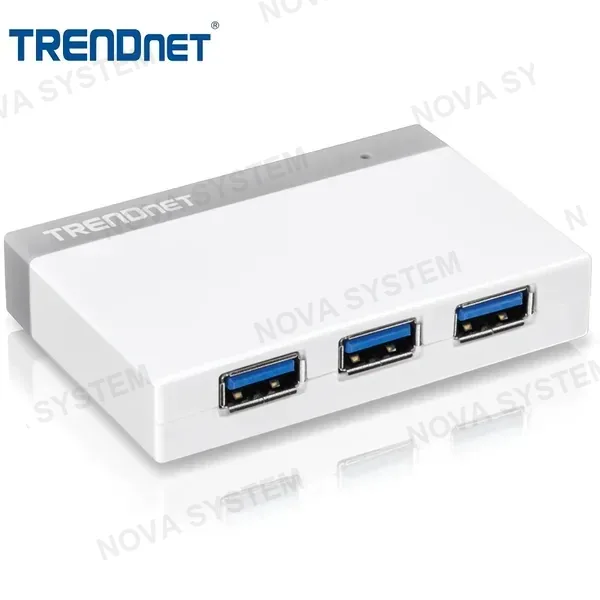 TRENDNET TENDNET TU3-H4 - Hub USB 3.0 SuperSpeed a 5Gbps de 4 puertos