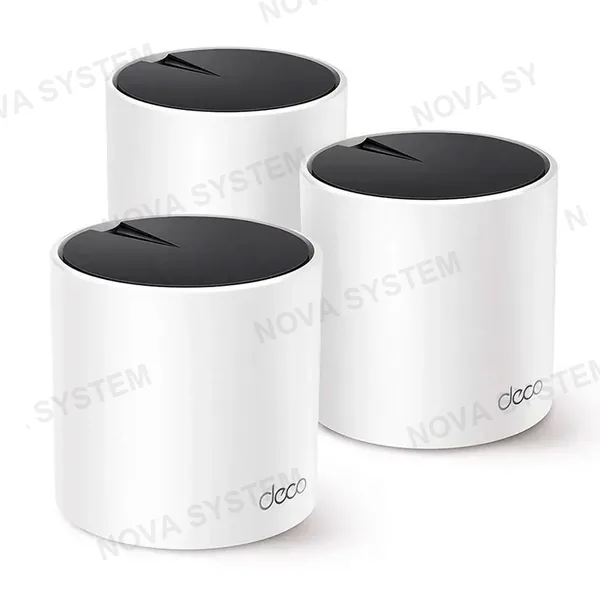 TP-LINK TP LINK DECO X55 3-Pack Router Mesh WiFi6 AX3000 Doble Banda