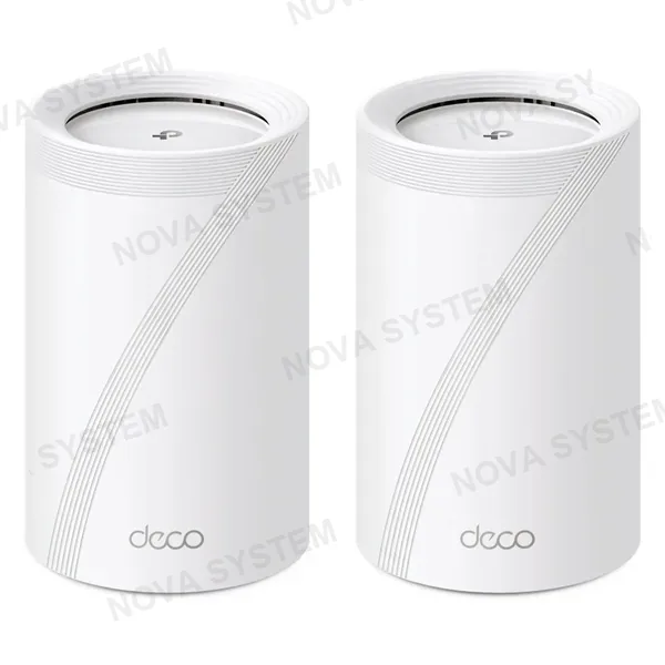 TP-LINK TP-LINK DECO BE65 2-Pack Router MESH WiFi7 BE11000 Triple Banda