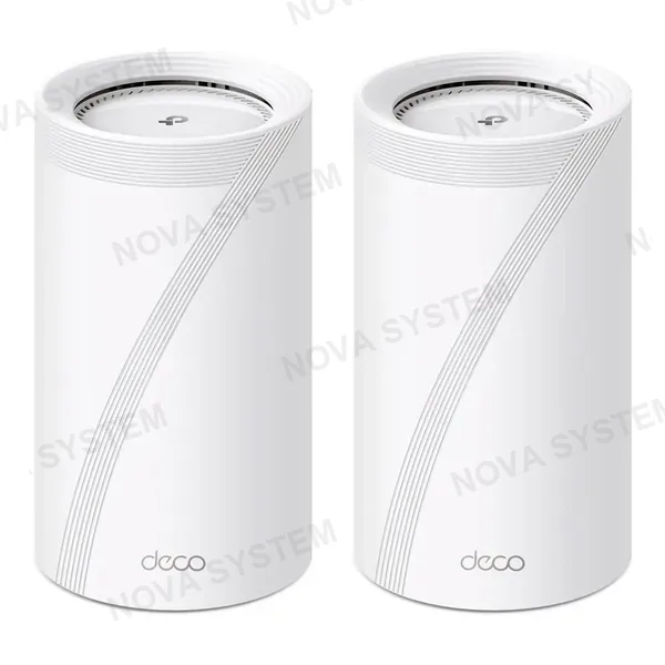 TP-LINK TP-LINK DECO BE85 2-Pack Router MESH WiFi7 BE19000 Triple Banda
