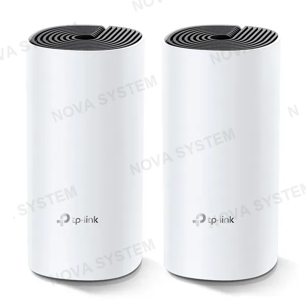 TP-LINK TP-LINK DECO E4 2-Pack Router Mesh WiFi5 AC1200 Doble Banda