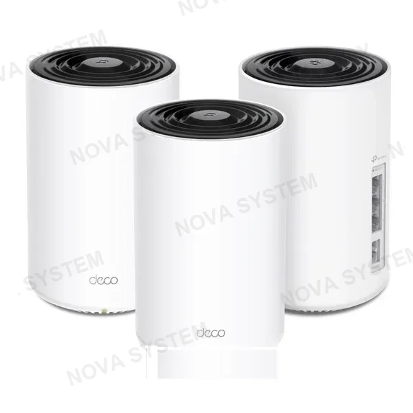 TP-LINK TP-LINK Deco PX10 3-Pack Sistema Mesh Powerline WiFi 6 AX1500 + AV1000