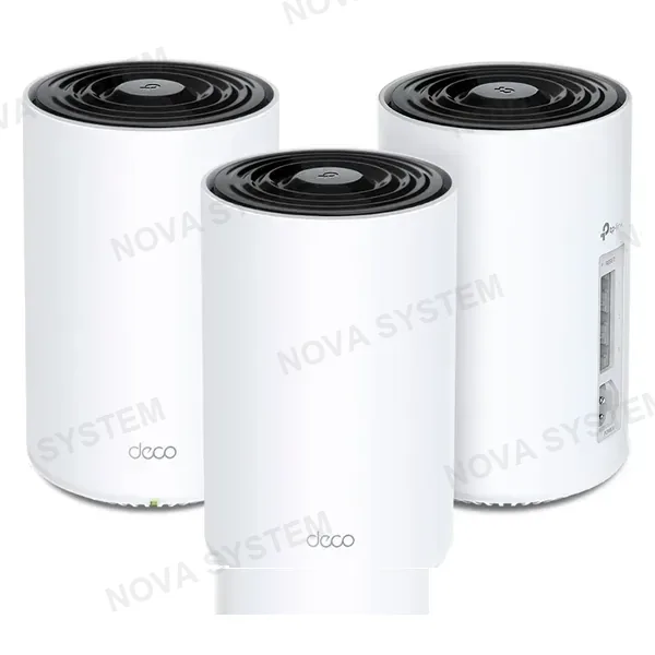 TP-LINK TP-LINK DECO PX50 3-Pack Router Mesh WiFi6 AX3000 Doble Banda