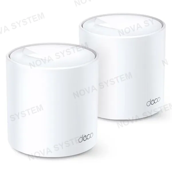 TP-LINK TP-LINK DECO X10 2-Pack Router Mesh WiFi6 AX1500 doble banda