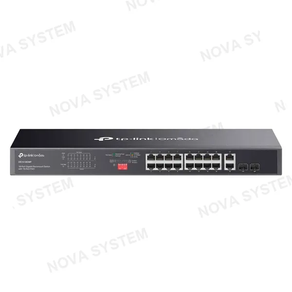 TP-LINK TP-LINK DS1018GMP Switch 18 Puertos Gigabit con 16 Puertos PoE+