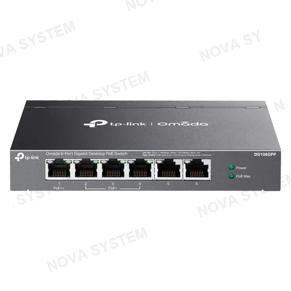 TP-LINK TP-LINK DS106GPP Switch Omada 6 Puertos Gigabit con 4P PoE