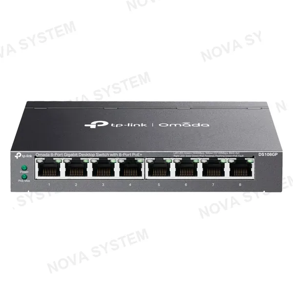 TP-LINK TP-LINK DS108GP Switch Omada PoE 8 Puertos Gigabit