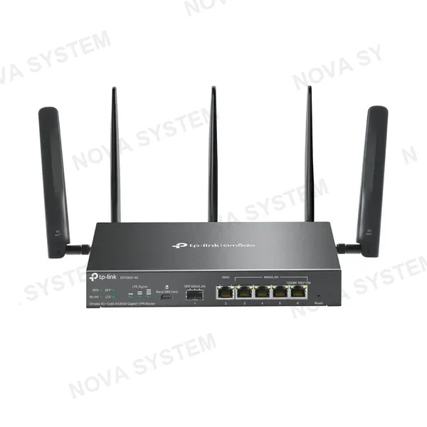 TP-LINK TP-LINK ER706WP-4G Router VPN Gigabit 4G+ Cat6 Wi-Fi 6 AX3000