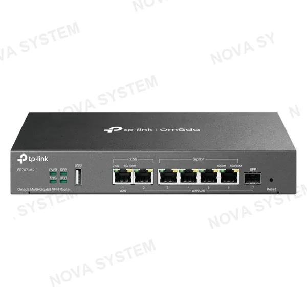 TP-LINK TP-LINK ER707-M2 Router VPN Omada Multigigabit 2.5G 1SFP