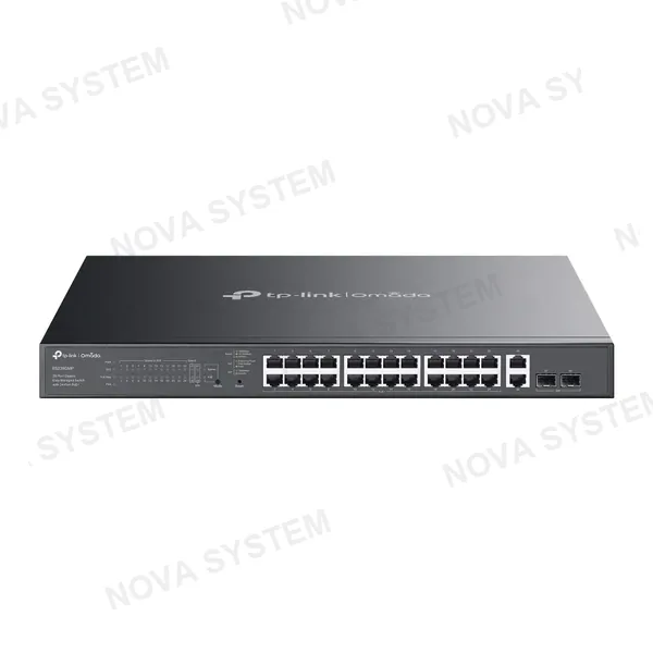TP-LINK TP-LINK ES228GMP Conmutador Gigabit de fácil administración Omada de 28puertos con PoE+ de 24 puertos