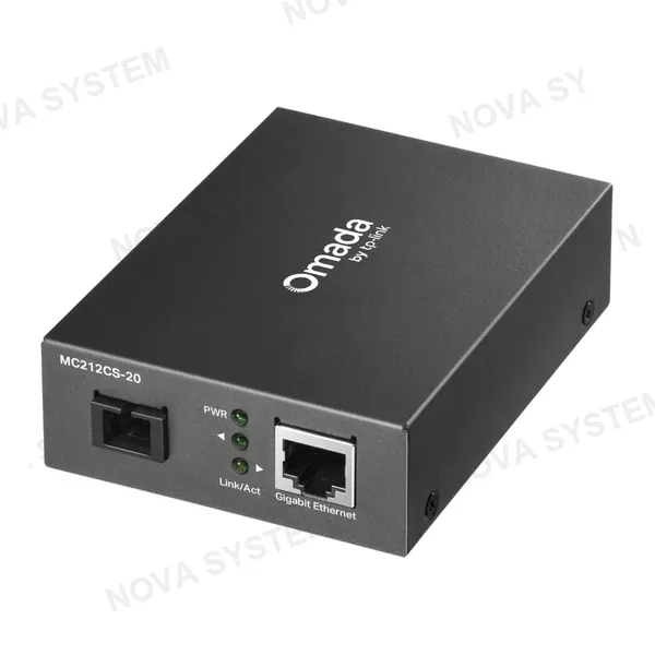 TP-LINK TP-LINK MC212CS-20 Convertidor de Medios Omada Gigabit WDM