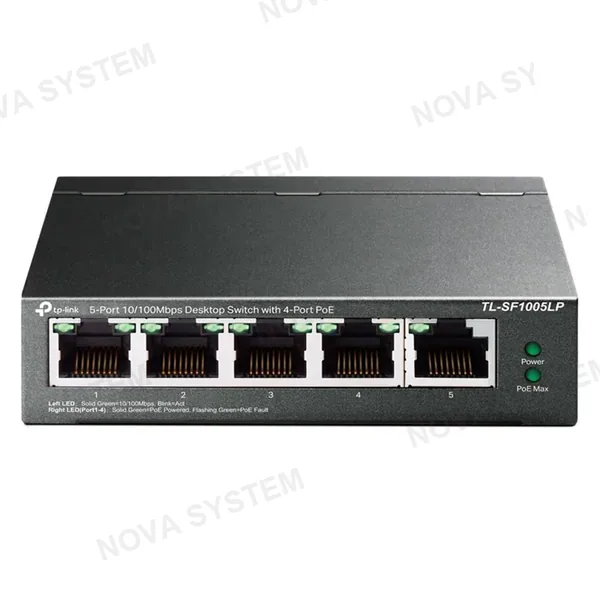 TP-LINK TP-LINK SF1005LP Switch 5 Puertos 10/100Mbps con 4P PoE
