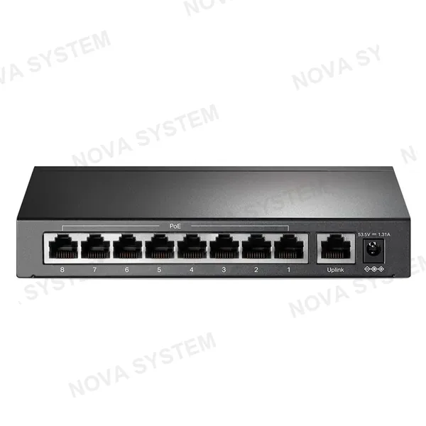 TP-LINK TP-LINK SF1009P Switch 9 Puertos 10/100Mbps con 8P PoE+
