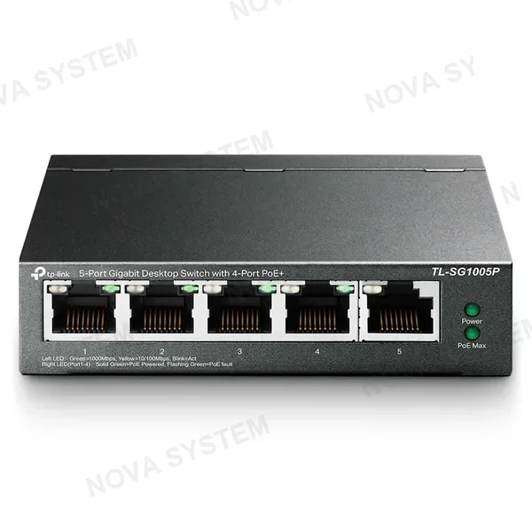 TP-LINK TP-LINK SG1005P Switch 5 Puertos Gigabit 4P PoE++