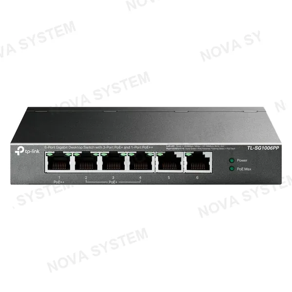TP-LINK TP-LINK SG1006PP Switch 6 Puertos con 4P PoE