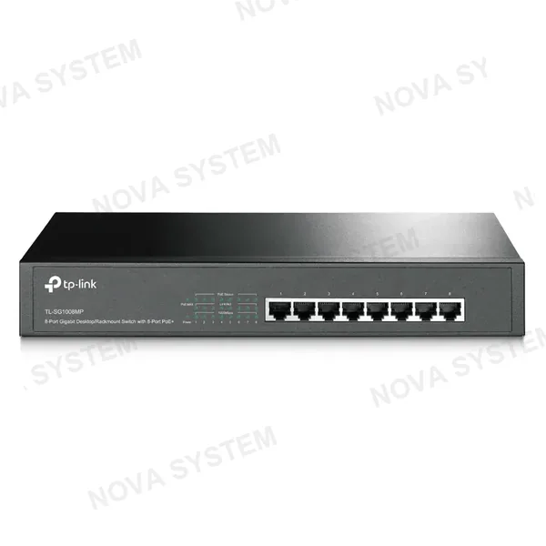 TP-LINK TP-LINK SG1008MP Switch PoE 8 Puertos Gigabit Rackeable