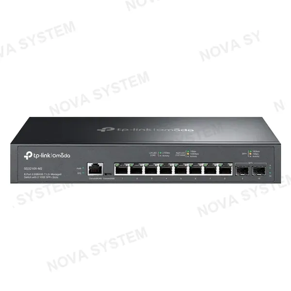 TP-LINK TP-LINK SG3210X-M2 Switch Omada 8 Puertos 2.5G L2+