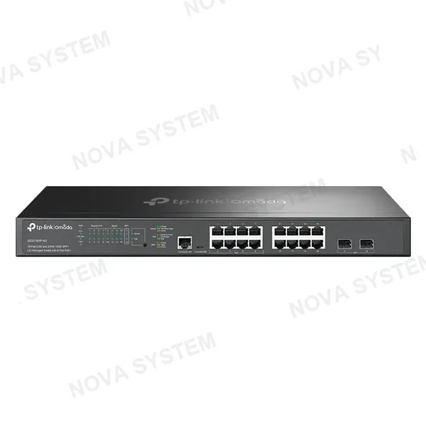 TP-LINK TP-LINK SG3218XP-M2 Switch Omada PoE 8 Puertos, 16P 2.5G y 2SFP 10G