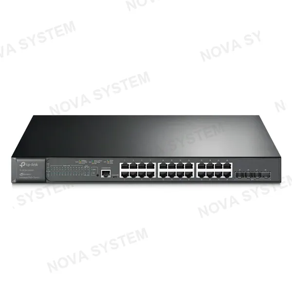 TP-LINK TP-LINK SG3428XMP Switch Omada PoE 24 Puertos Gigabit y 4SFP 10GE L2