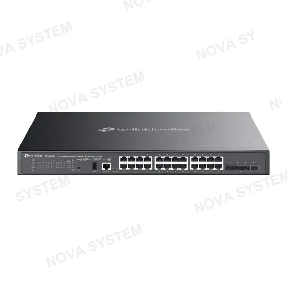 TP-LINK TP-LINK SG5428XMPP Switch Omada Administrable 24 Puertos Gigabit Lite L3 PoE++