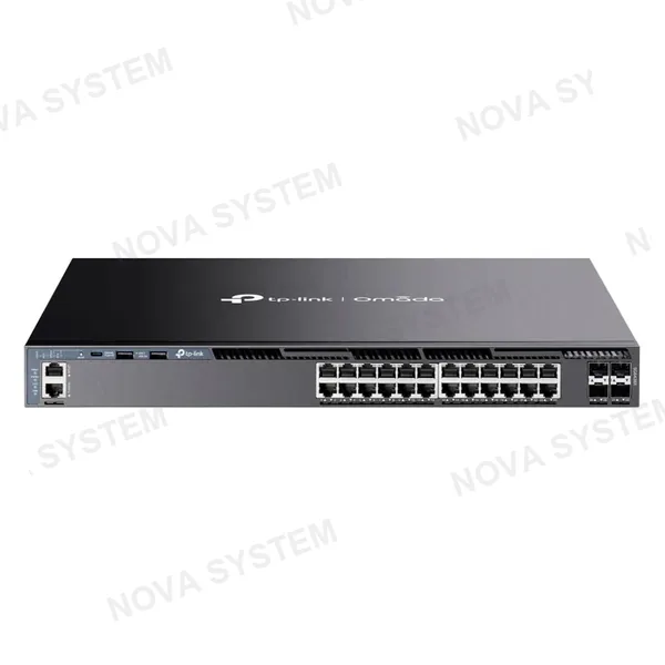 TP-LINK TP-LINK SG6428X Switch Omada 24 Puertos 4SFP+ 10GB Stackeable L3