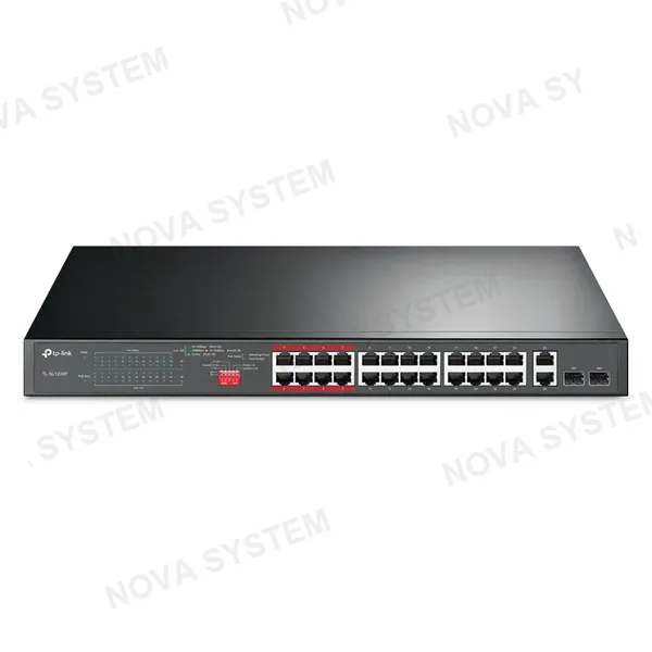 TP-LINK TP-LINK SL1226P Switch 24 Puertos 10/100Mbps 2P Gigabit PoE+