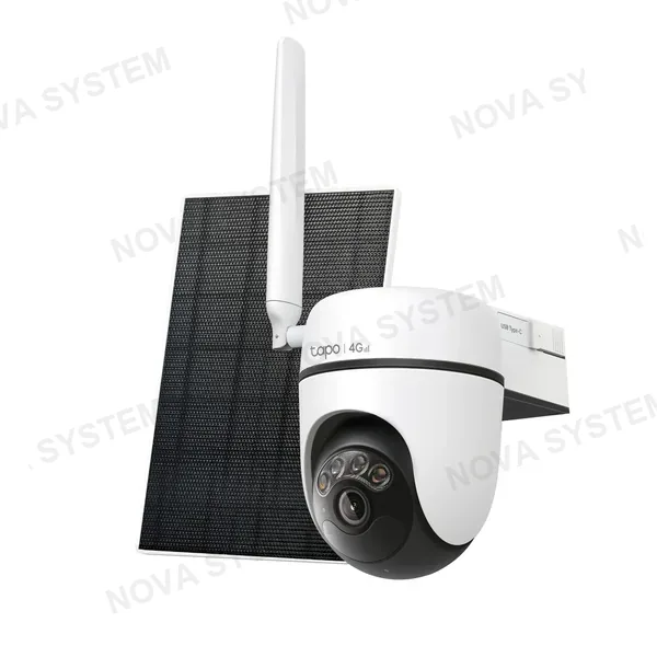 TP-LINK TAPO TP-LINK TAPO C615G KIT Cámara de Seguridad 360º 4G LTE + Panel solar Tapo A201