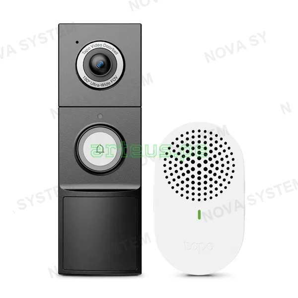 TP-LINK TAPO TP-LINK TAPO D235 Timbre Inteligente con Cámara 2K 5MP