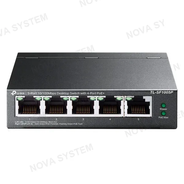 TP-LINK TP-LINK TL-SF1005P Switch 5 Puertos 10/100Mbps 4P PoE