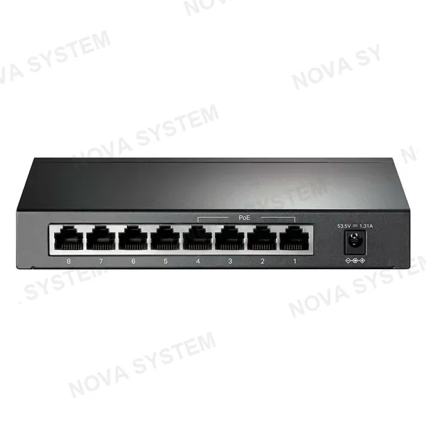 TP-LINK TP-LINK TL-SG608P Switch de Escritorio 8 Puertos RJ45 Gigabit
