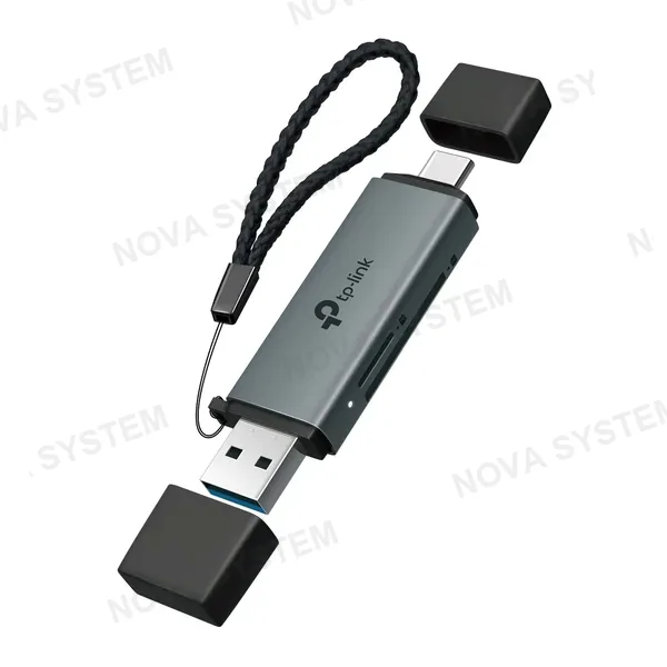 TP-LINK TP-LINK UA430D Lector de Tarjetas USB 3.0 Tipo C y A a SD y MicroSD 3.0