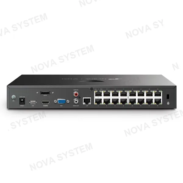 TP-LINK TP-LINK VIGI NVR2016H-16MP Grabador de Vídeo NVR 16 Canales PoE+ 4K 2HDD